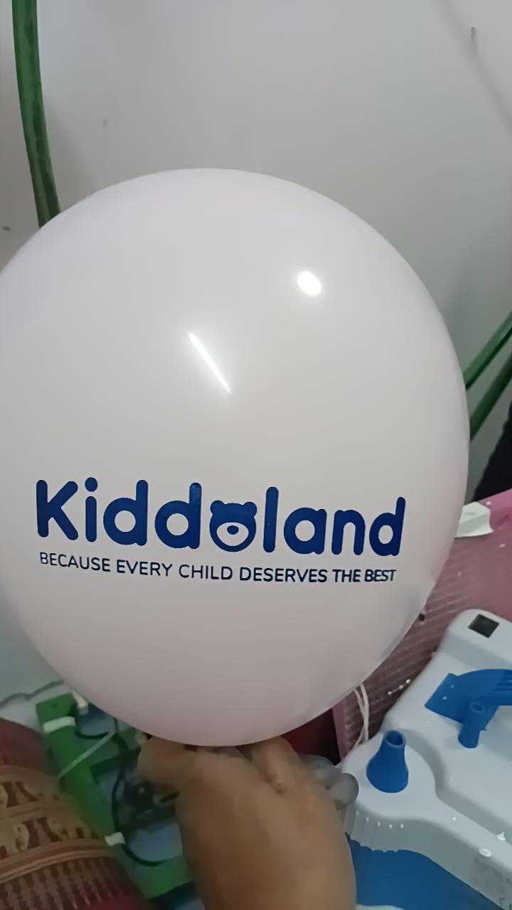 สกรีนลูกโป่ง Kiddoland